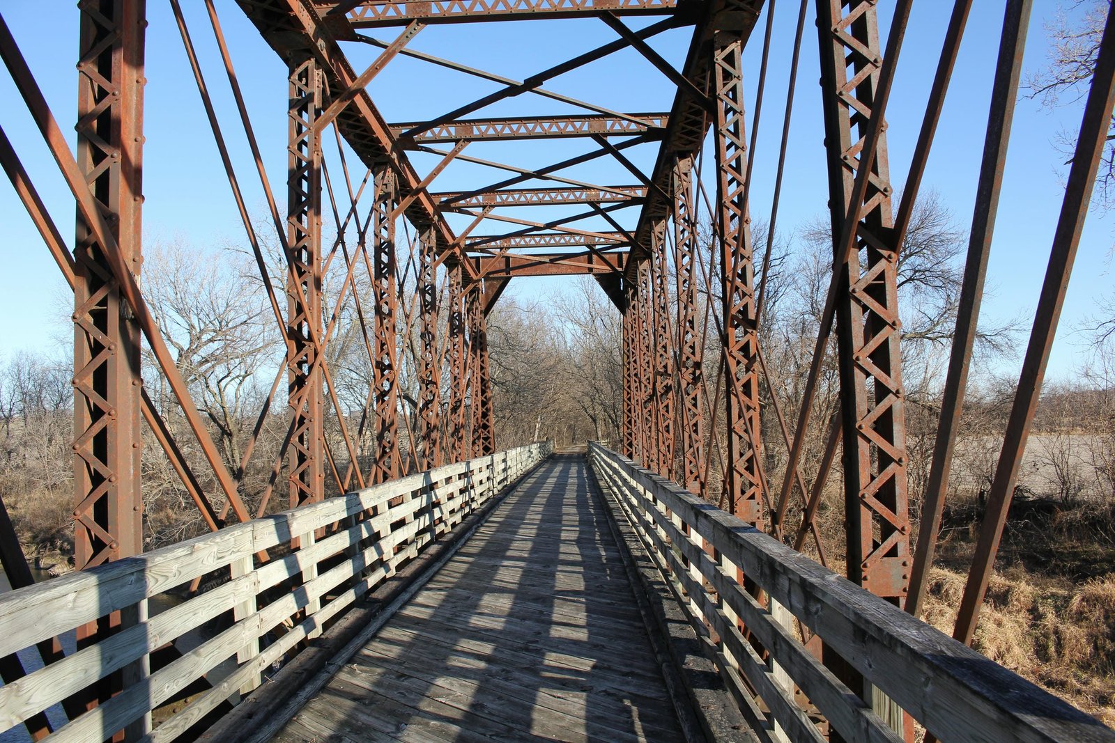 Inside truss